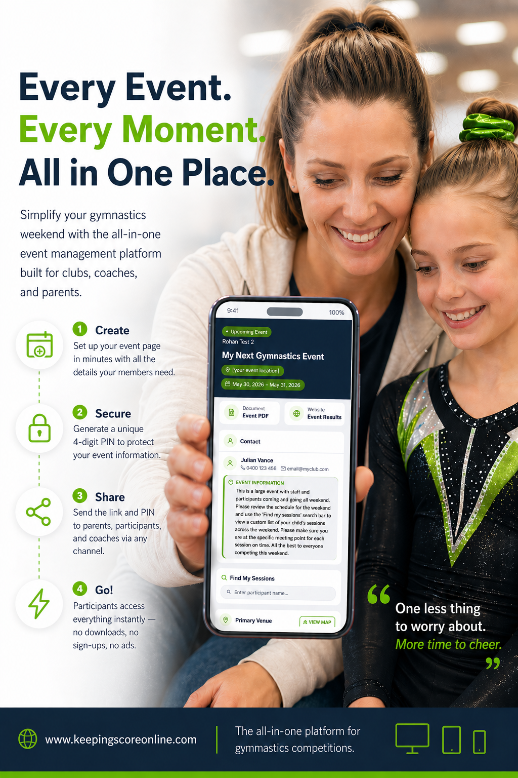 Keeping Score Online App